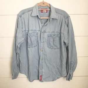 VINTAGE Marlboro Country Store Jean Shirt
